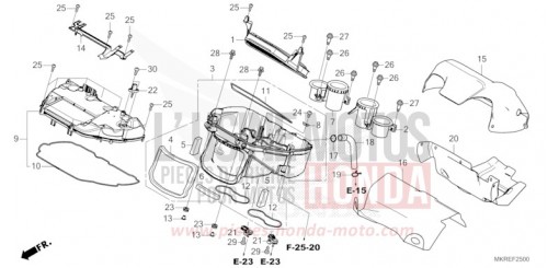 FILTRE A AIR CBR1000SPR de 2024